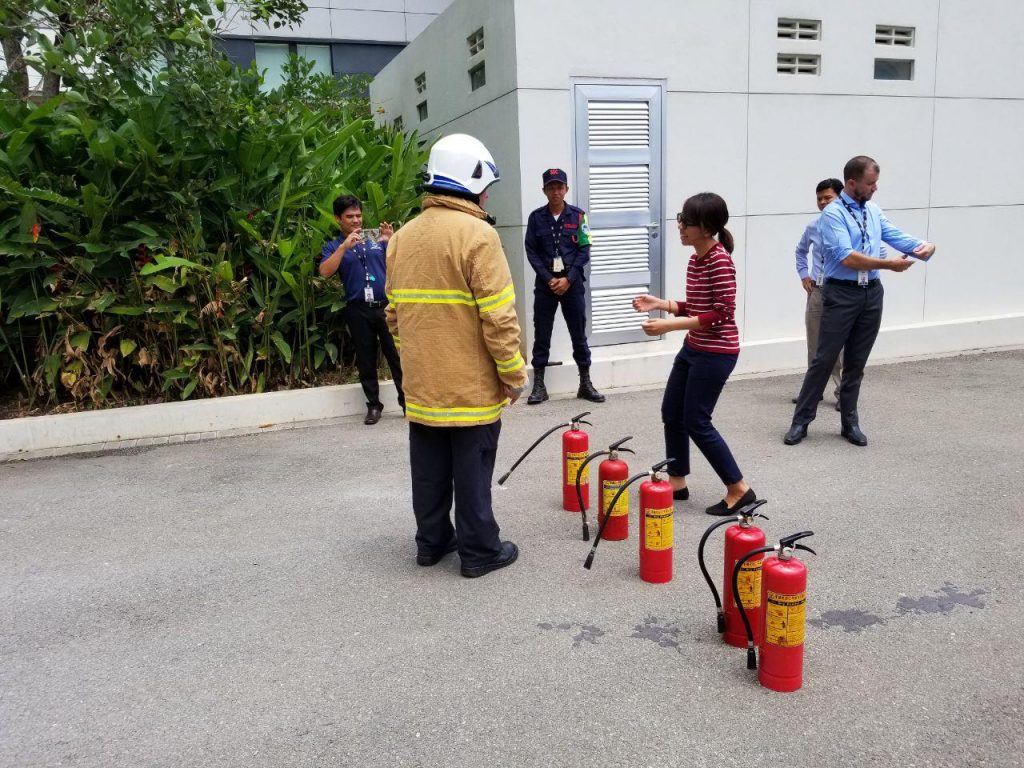 Fire Safety Training  – Australian Embassy Cambodia