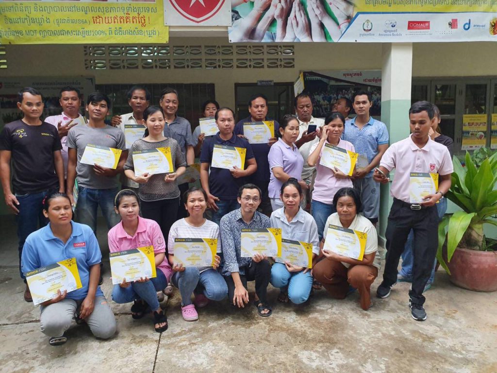 CIOMAL Foundation Receives SMCS First Aid Training