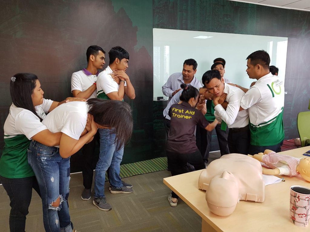 CBRE Receives First Aid Training