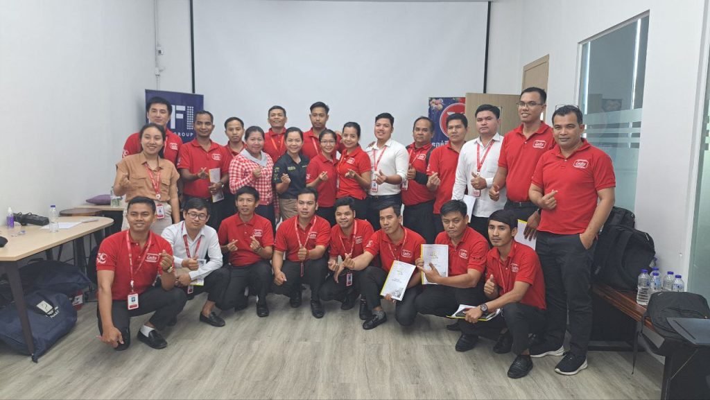 DFI Lucky Cambodia Staff Undertake First Aid Training