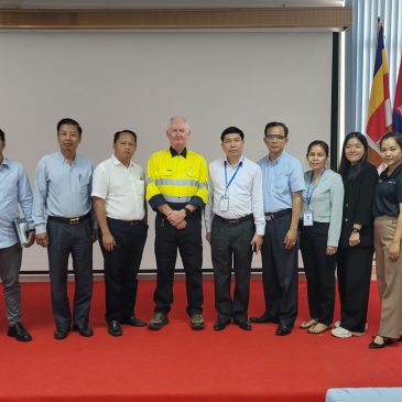 Training Cambodia Post Staff to Act As Fire Evacuations Wardens